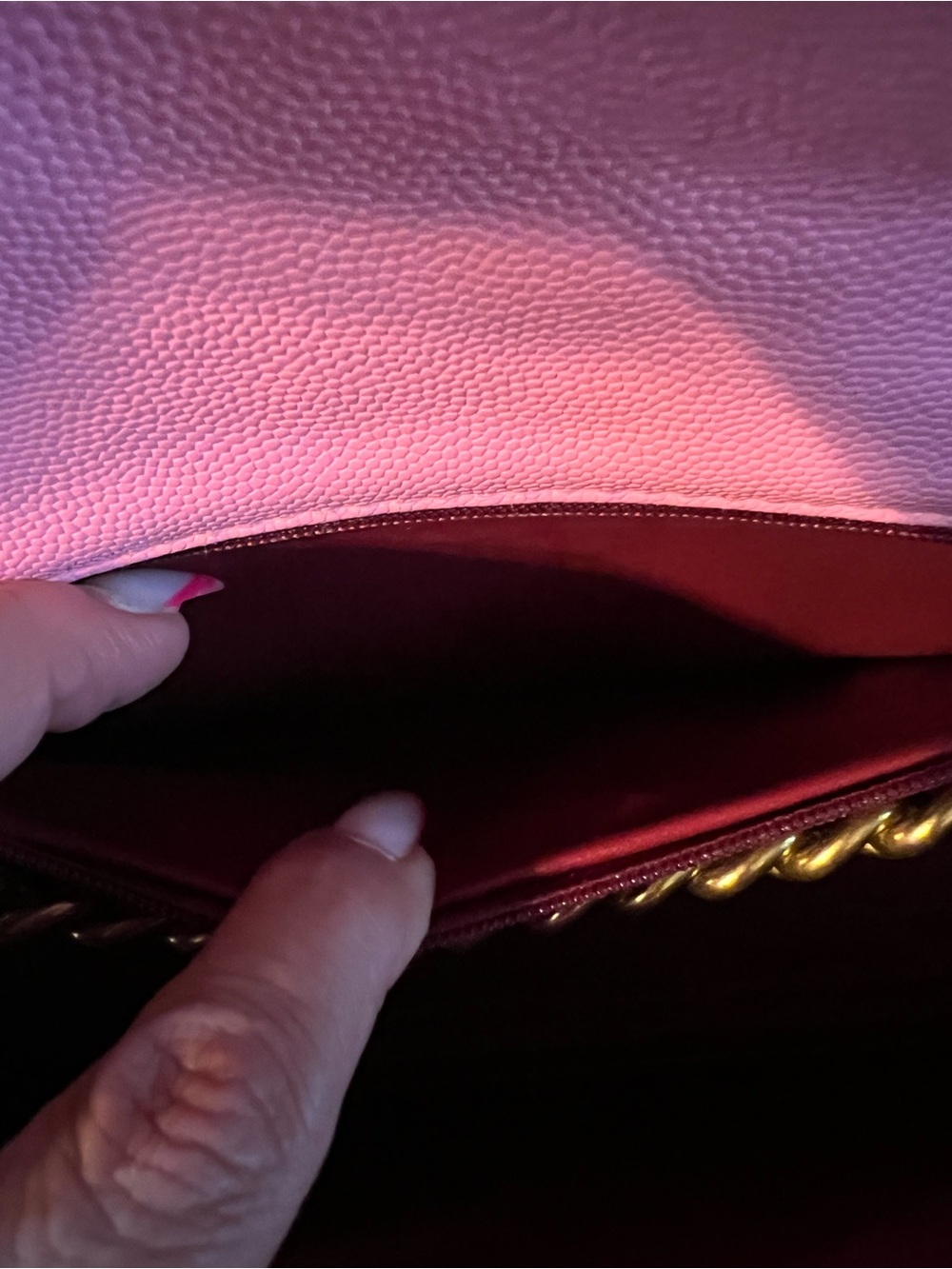 CHANEL Pink Quilted Boy Bag with Gold Hardware - Picture 16 of 16